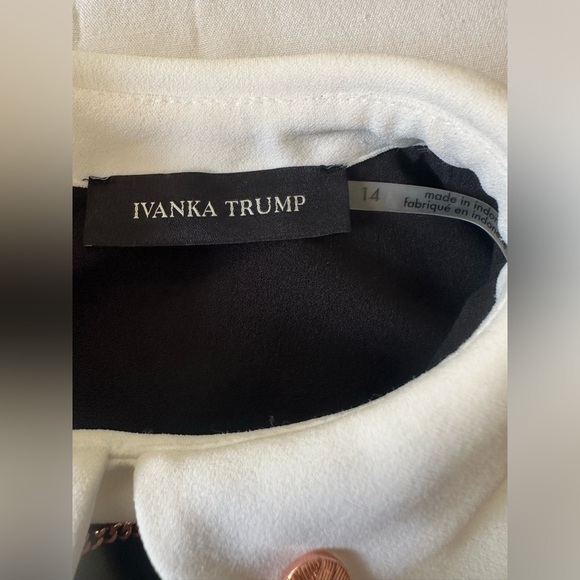 Ivanka Trump Bell Sleeve Collared Dress - Picture 6 of 12